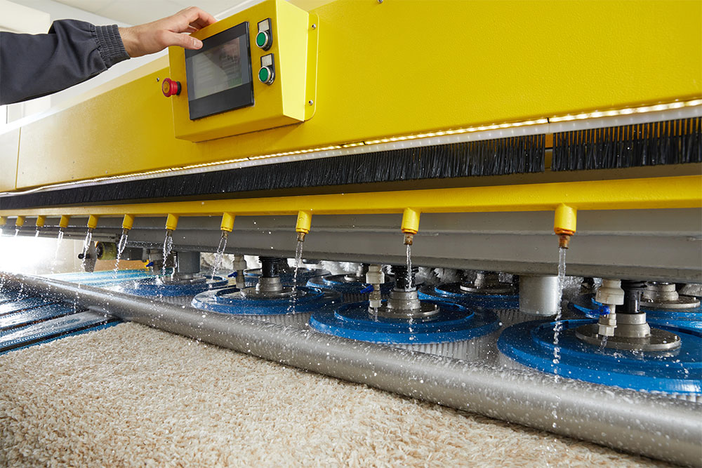 Teppichreinigung Waschgang